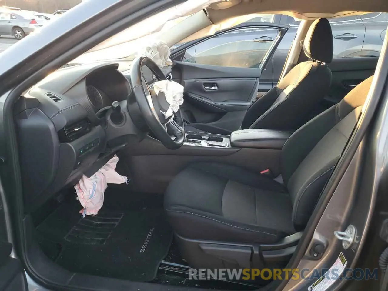 7 fotografías del automóvil dañado 3N1AB8CV7NY211295 NISSAN SENTRA 2022