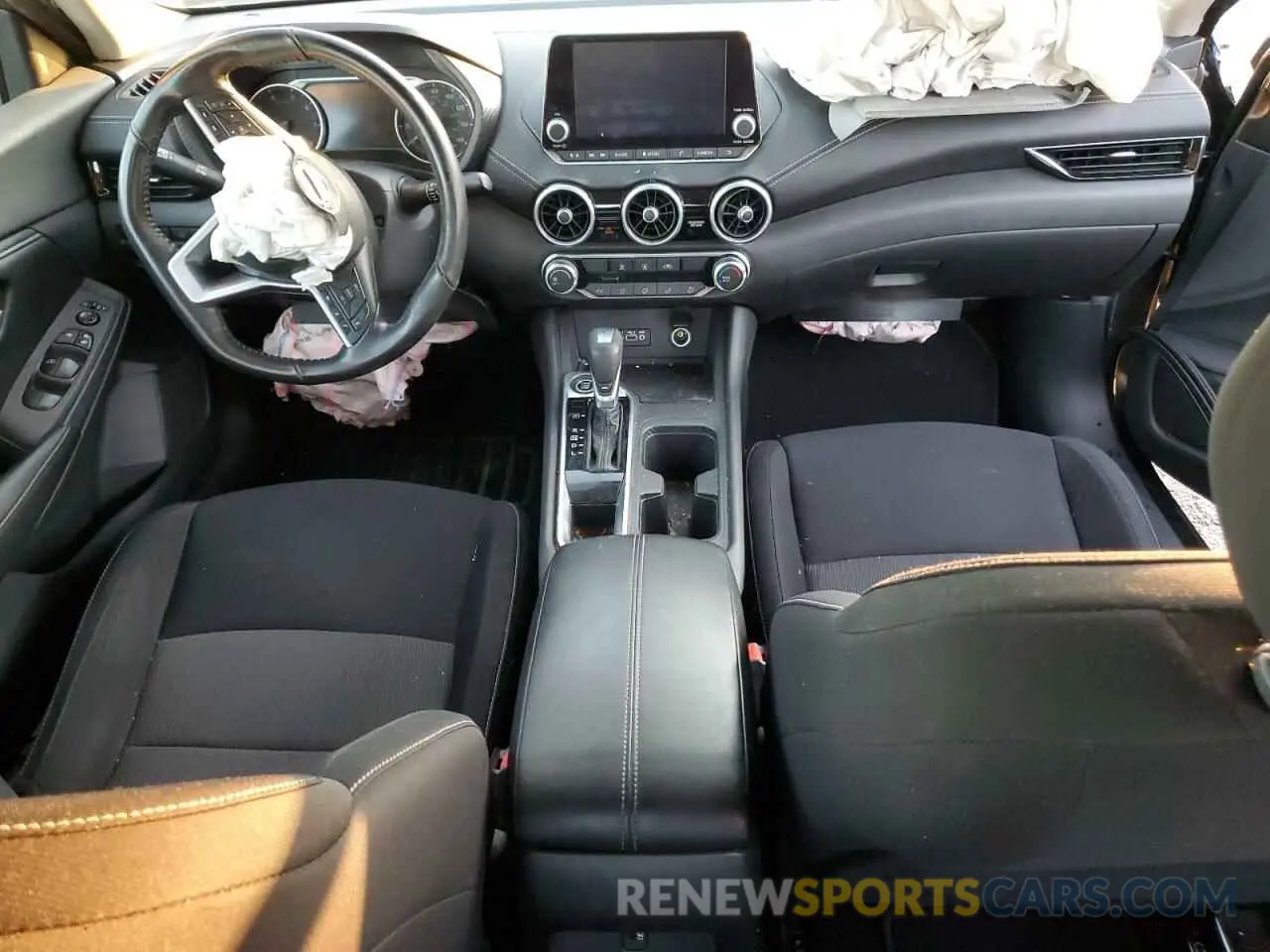 8 fotografías del automóvil dañado 3N1AB8CV7NY211295 NISSAN SENTRA 2022
