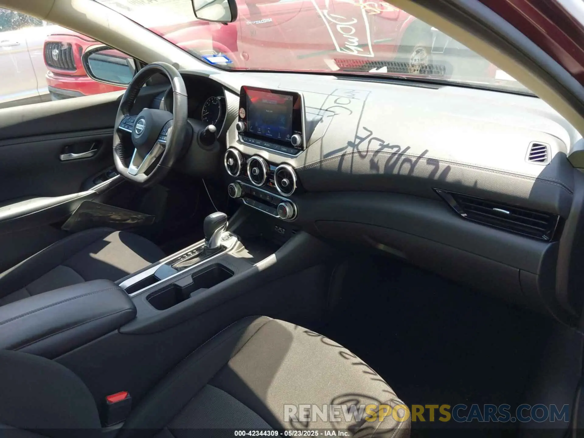 5 fotografías del automóvil dañado 3N1AB8CV7NY223432 NISSAN SENTRA 2022