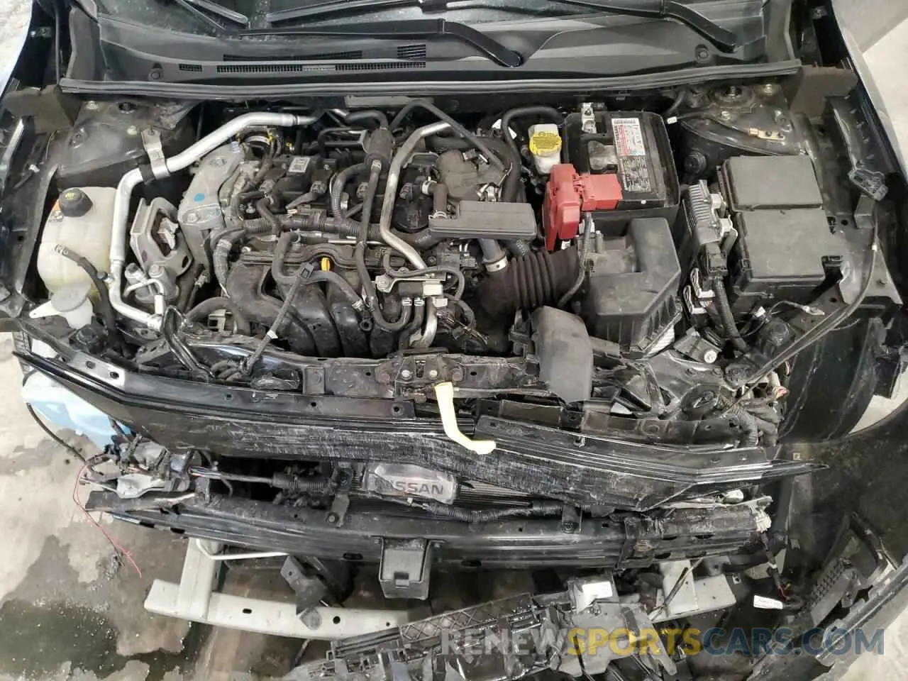 11 fotografías del automóvil dañado 3N1AB8CV7NY227688 NISSAN SENTRA 2022
