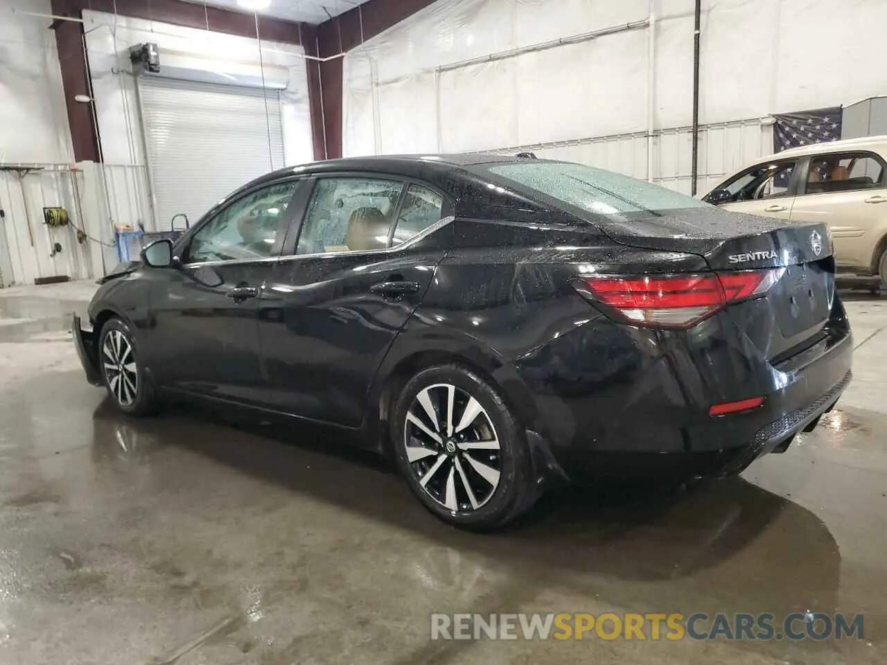 2 fotografías del automóvil dañado 3N1AB8CV7NY227688 NISSAN SENTRA 2022