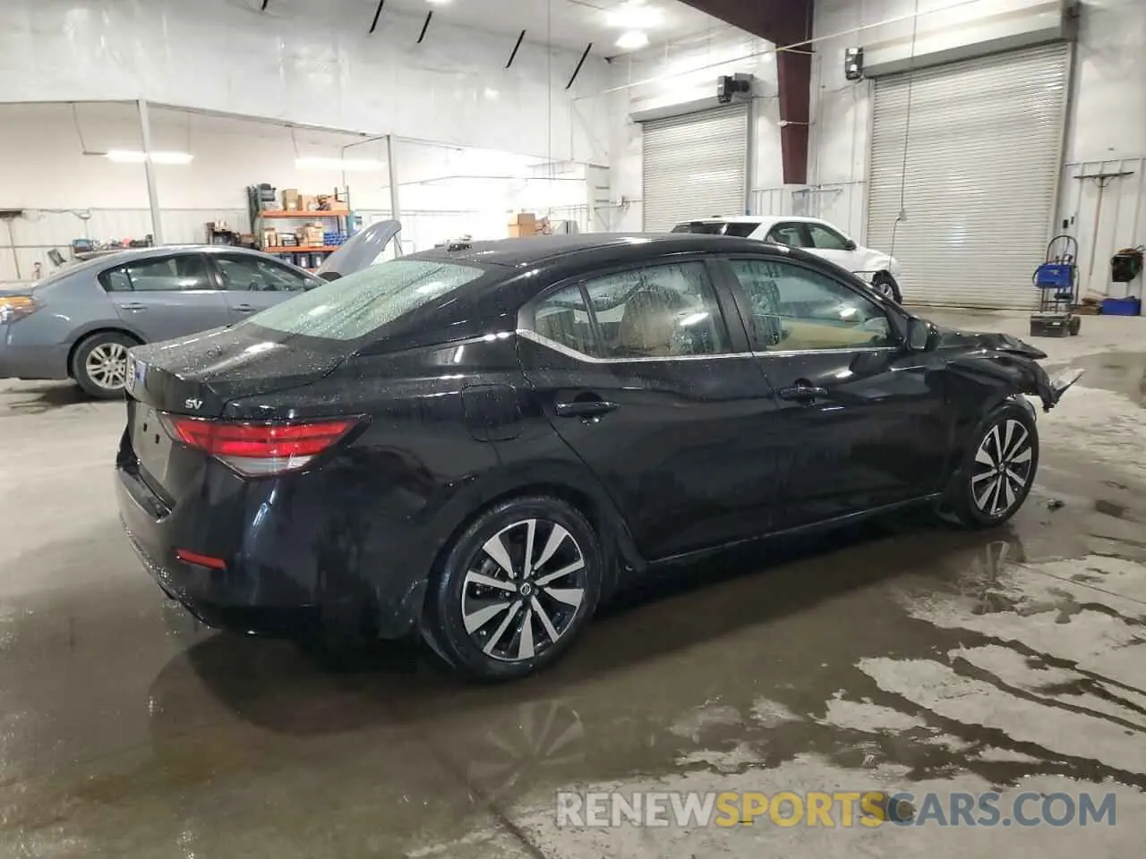 3 fotografías del automóvil dañado 3N1AB8CV7NY227688 NISSAN SENTRA 2022