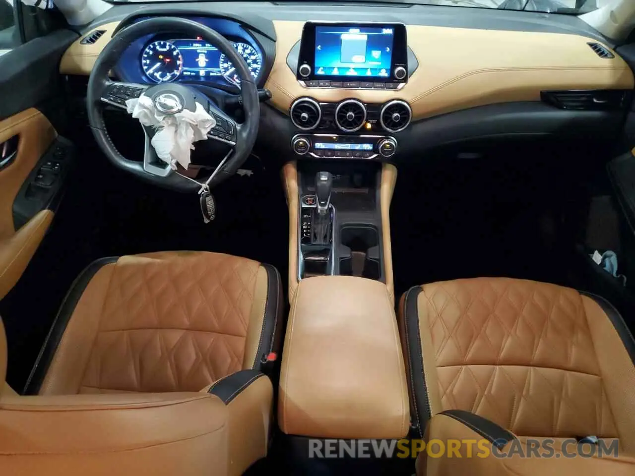 8 fotografías del automóvil dañado 3N1AB8CV7NY227688 NISSAN SENTRA 2022