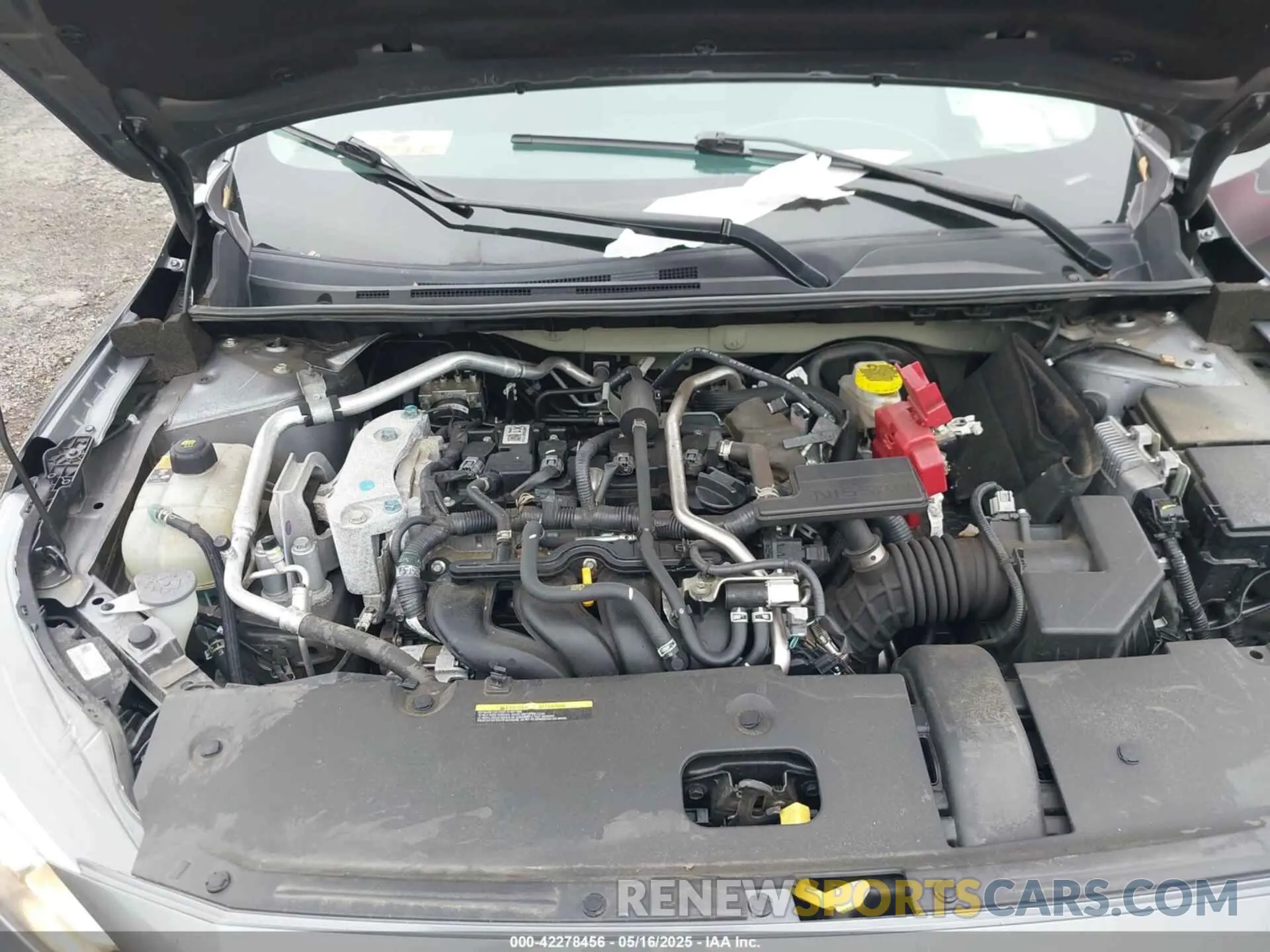 10 fotografías del automóvil dañado 3N1AB8CV7NY241087 NISSAN SENTRA 2022