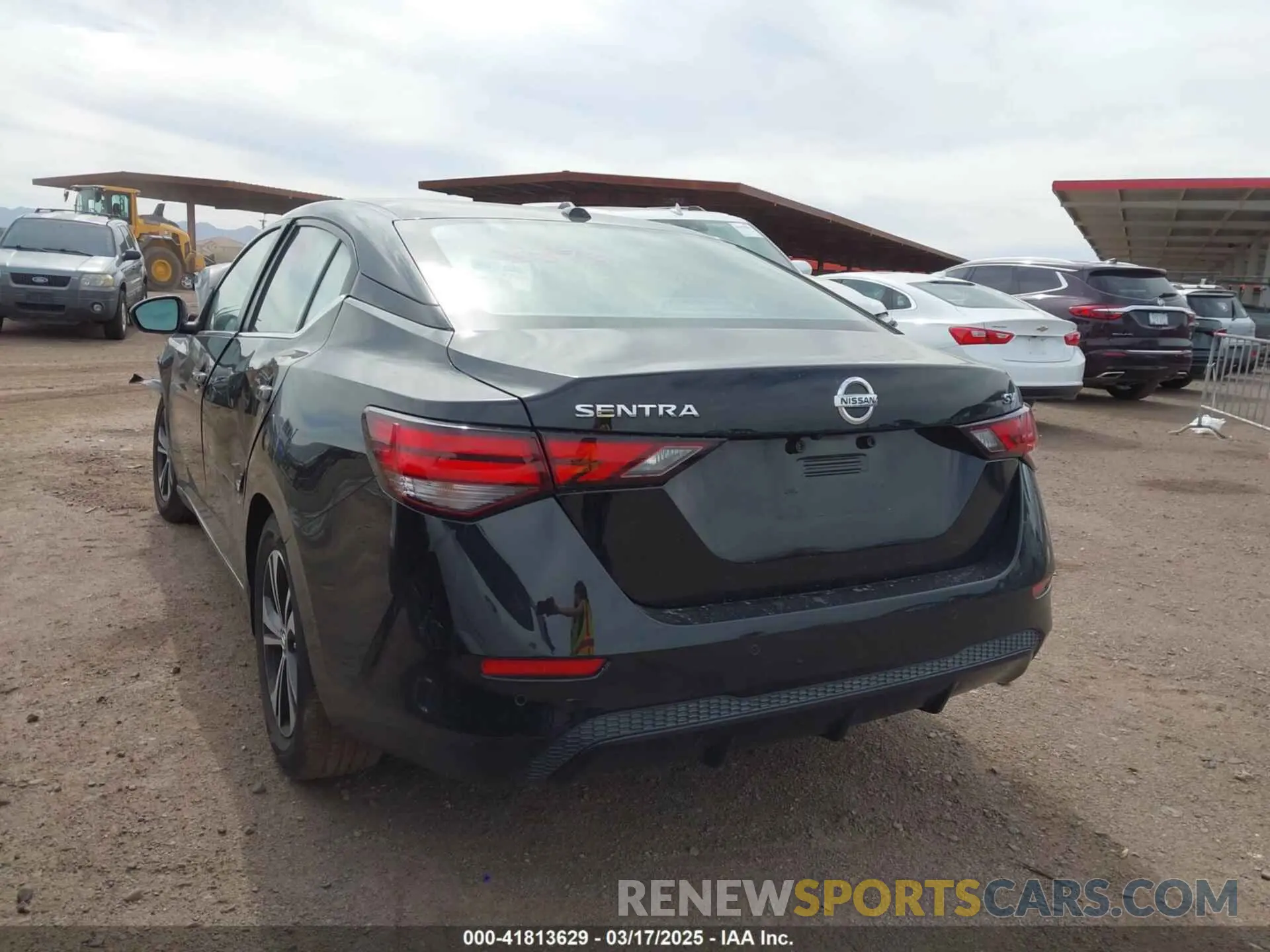 3 fotografías del automóvil dañado 3N1AB8CV7NY242899 NISSAN SENTRA 2022