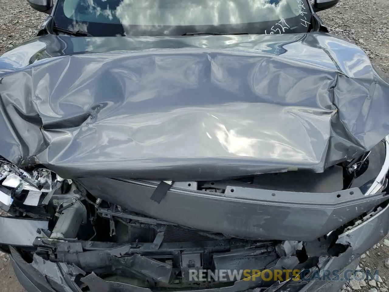 11 fotografías del automóvil dañado 3N1AB8CV7NY256527 NISSAN SENTRA 2022