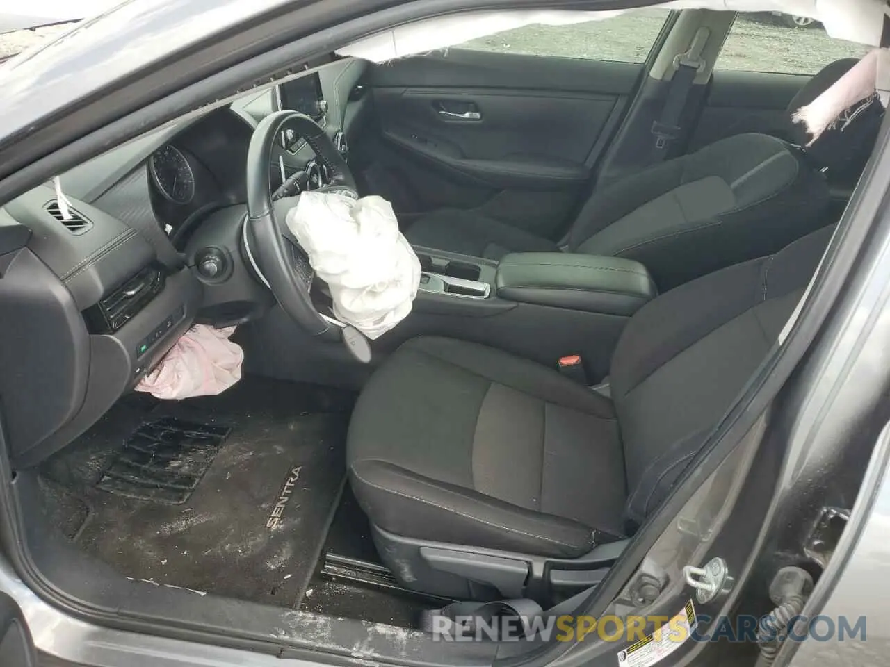 7 fotografías del automóvil dañado 3N1AB8CV7NY256527 NISSAN SENTRA 2022