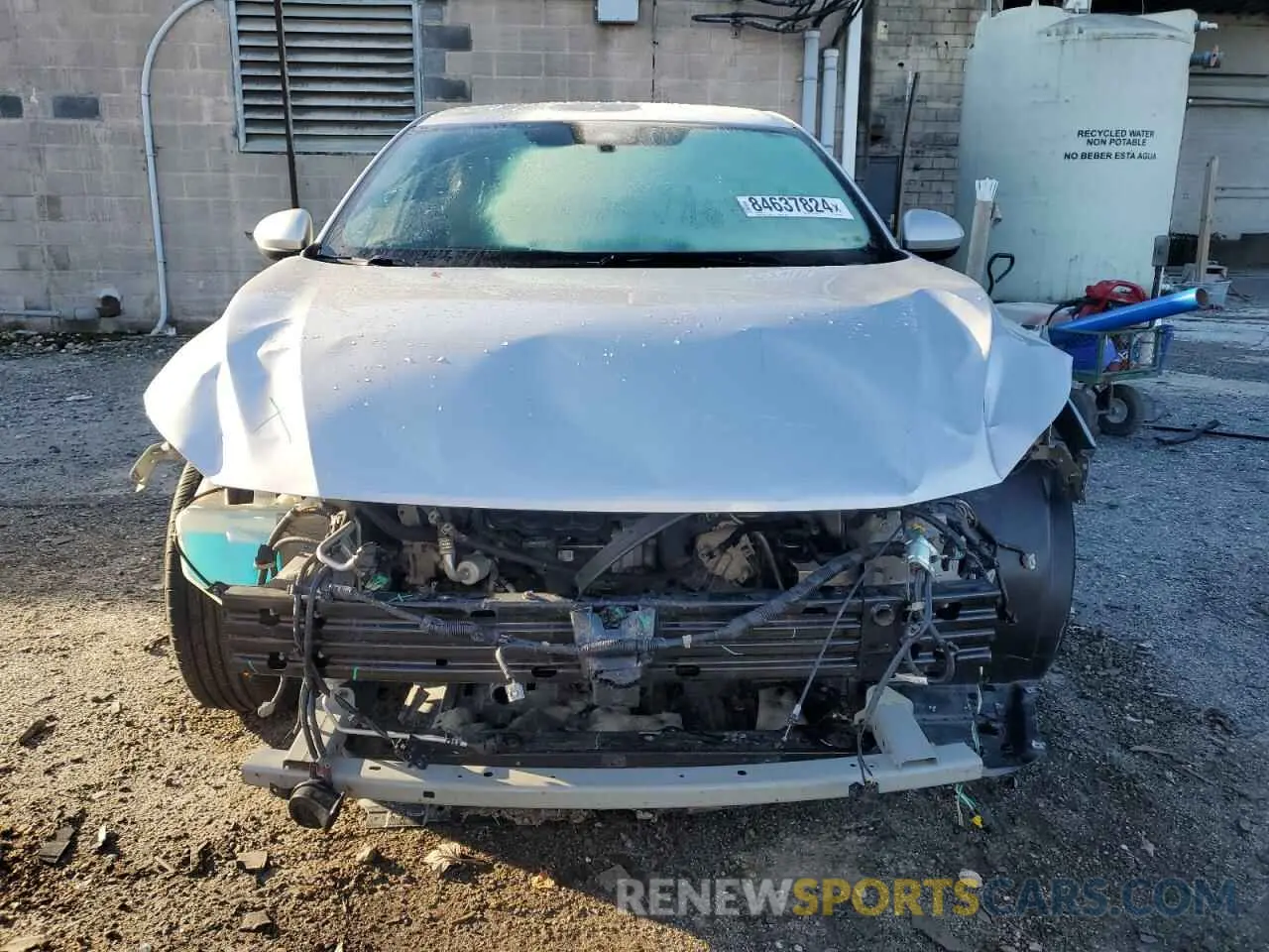 5 fotografías del automóvil dañado 3N1AB8CV7NY268936 NISSAN SENTRA 2022