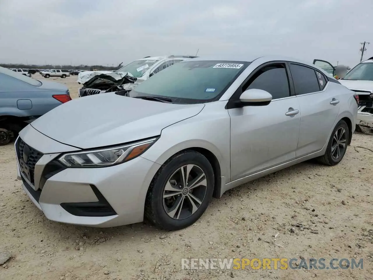 1 fotografías del automóvil dañado 3N1AB8CV7NY285025 NISSAN SENTRA 2022