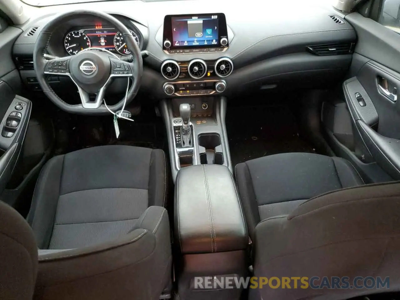 8 fotografías del automóvil dañado 3N1AB8CV7NY285025 NISSAN SENTRA 2022