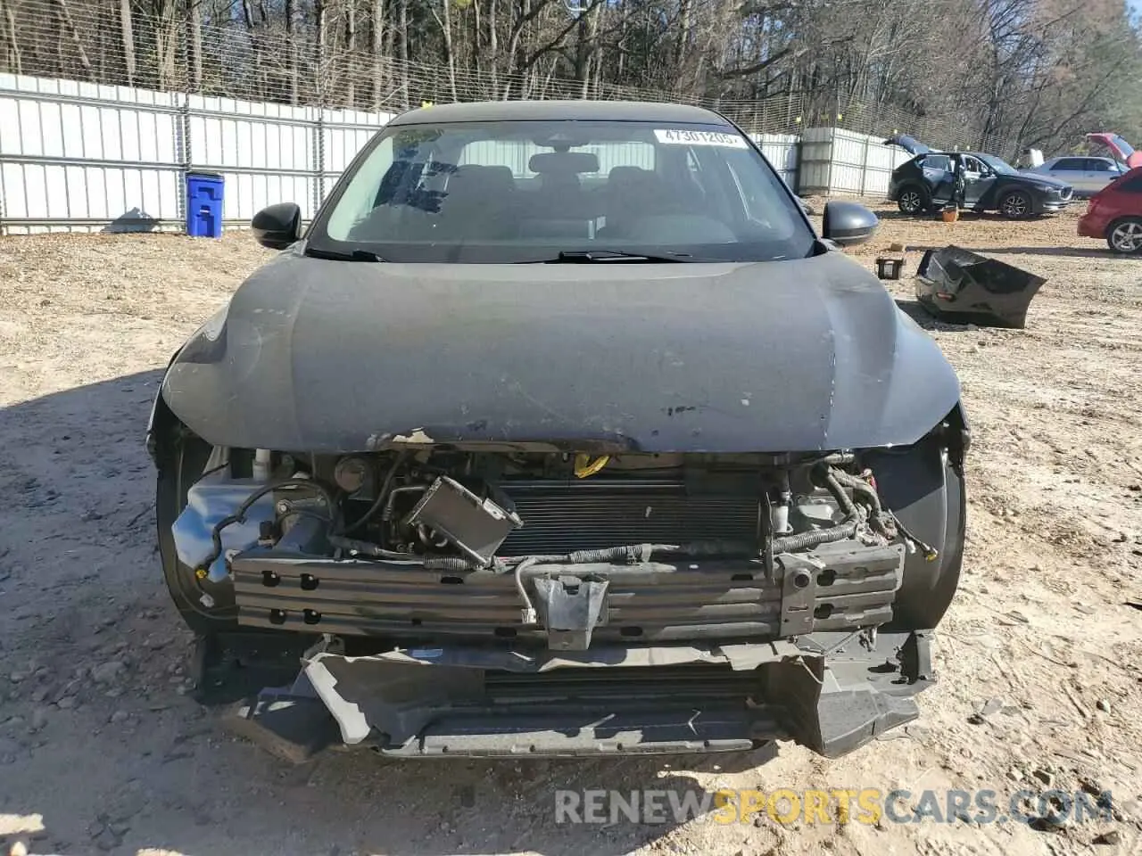 5 fotografías del automóvil dañado 3N1AB8CV7NY316306 NISSAN SENTRA 2022