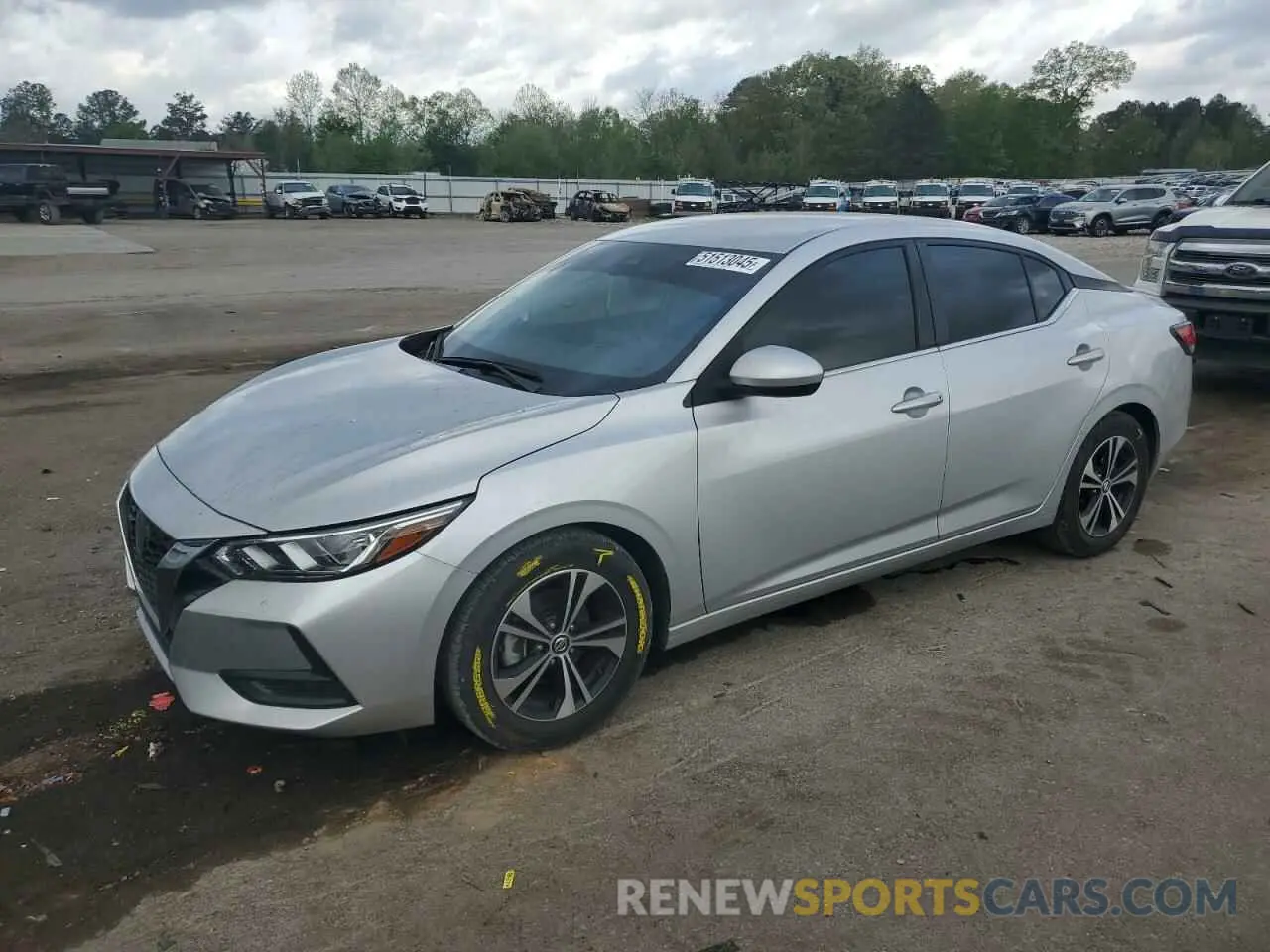 1 fotografías del automóvil dañado 3N1AB8CV7NY319691 NISSAN SENTRA 2022