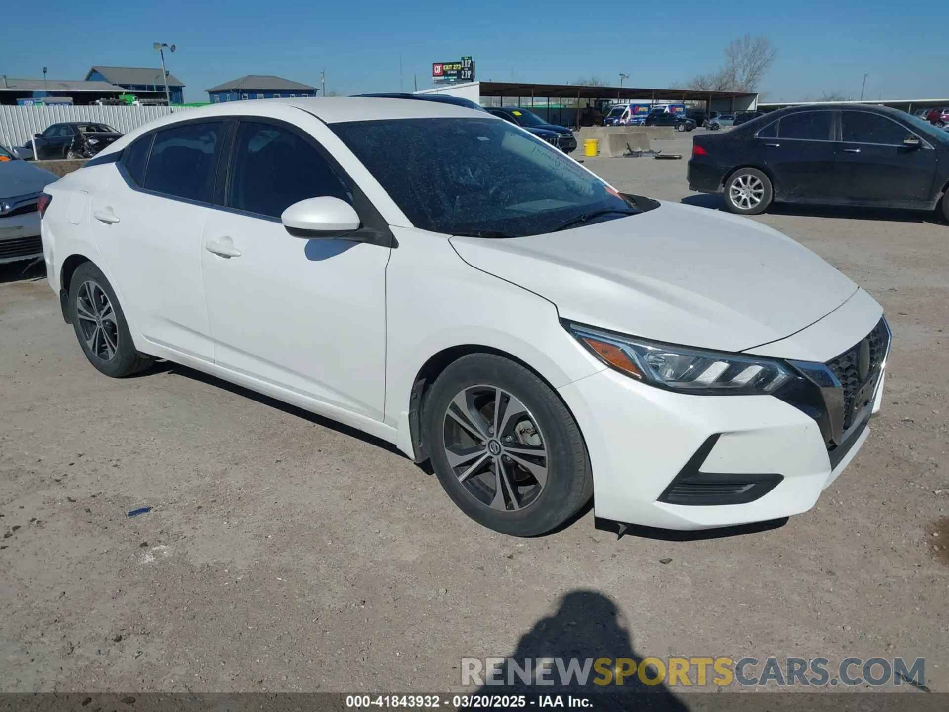 1 fotografías del automóvil dañado 3N1AB8CV8NY234603 NISSAN SENTRA 2022