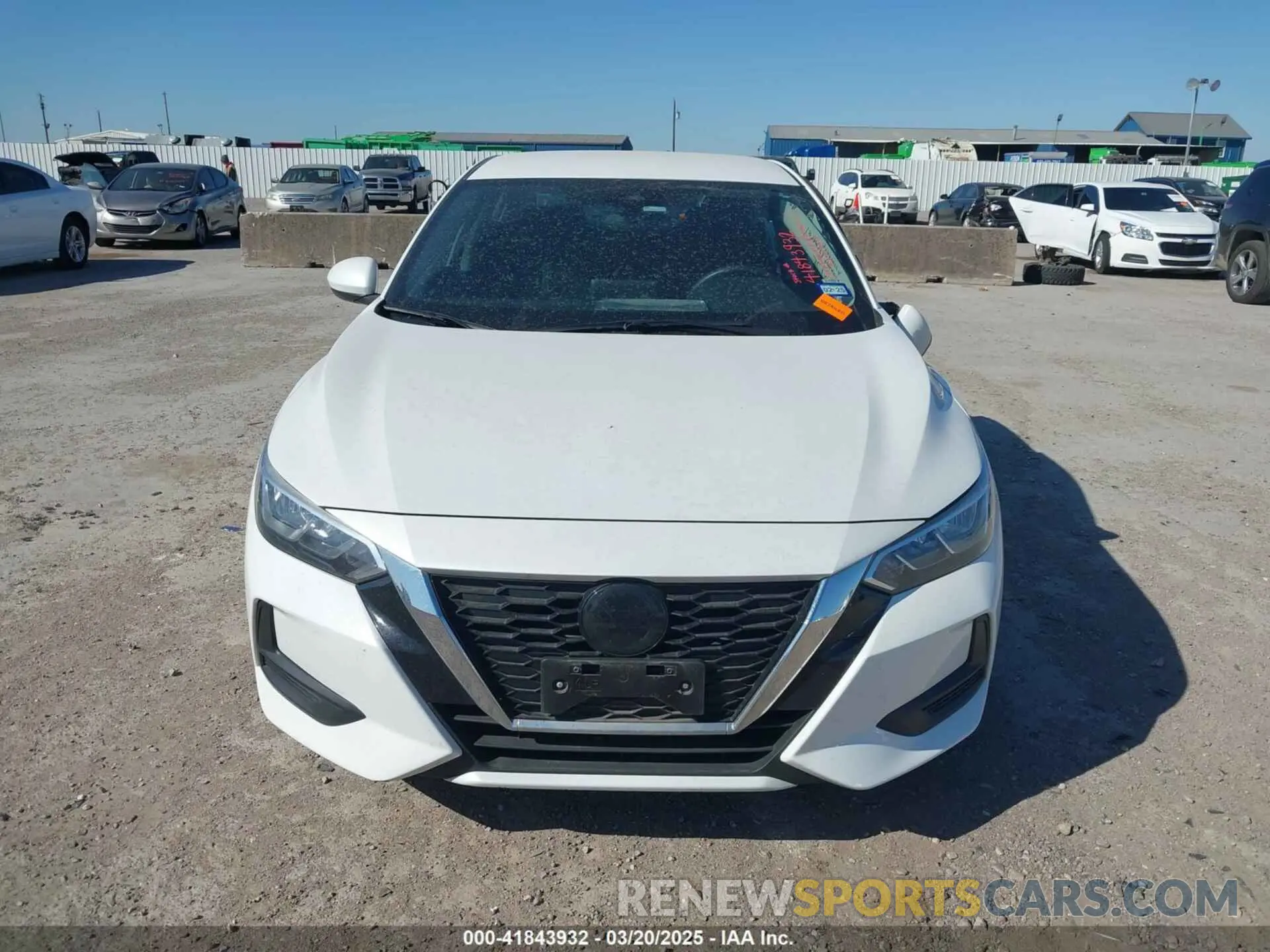 12 fotografías del automóvil dañado 3N1AB8CV8NY234603 NISSAN SENTRA 2022