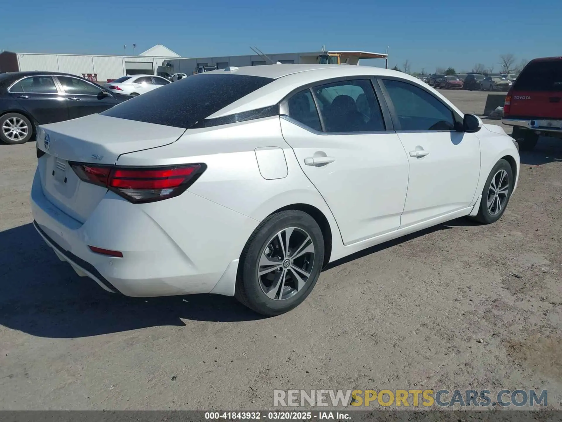 4 fotografías del automóvil dañado 3N1AB8CV8NY234603 NISSAN SENTRA 2022