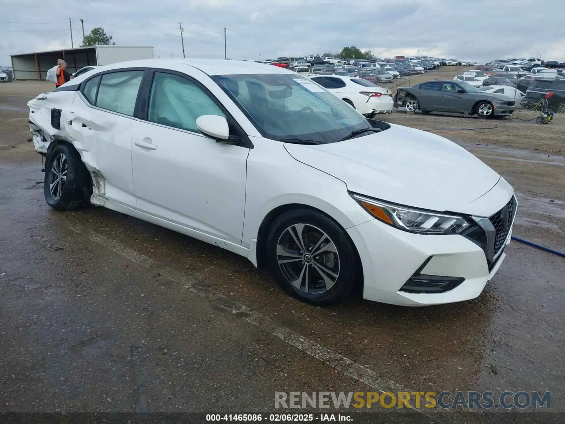 1 fotografías del automóvil dañado 3N1AB8CV8NY246508 NISSAN SENTRA 2022