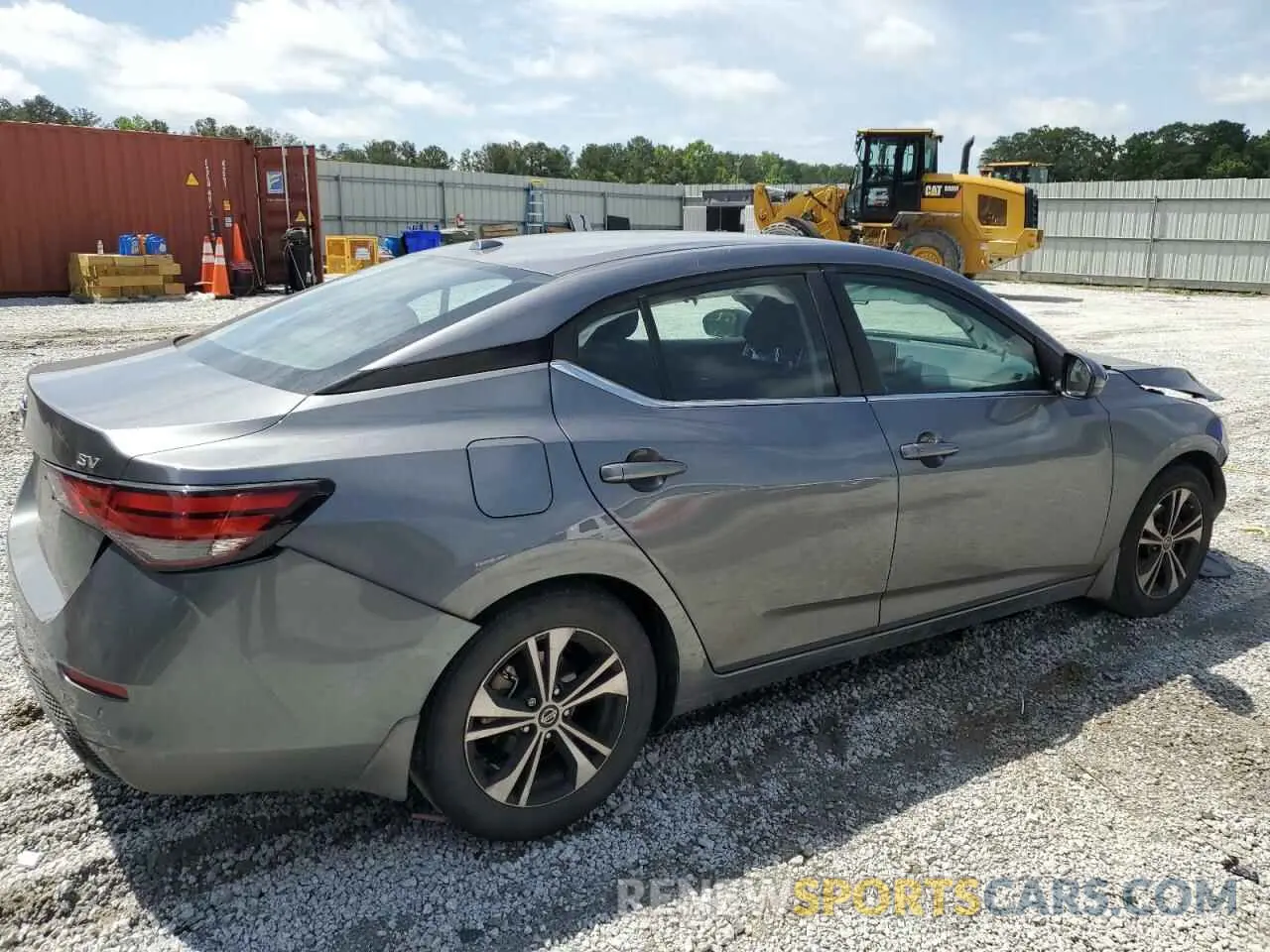 3 fotografías del automóvil dañado 3N1AB8CV8NY252146 NISSAN SENTRA 2022