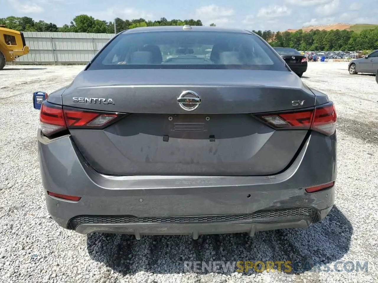 6 fotografías del automóvil dañado 3N1AB8CV8NY252146 NISSAN SENTRA 2022