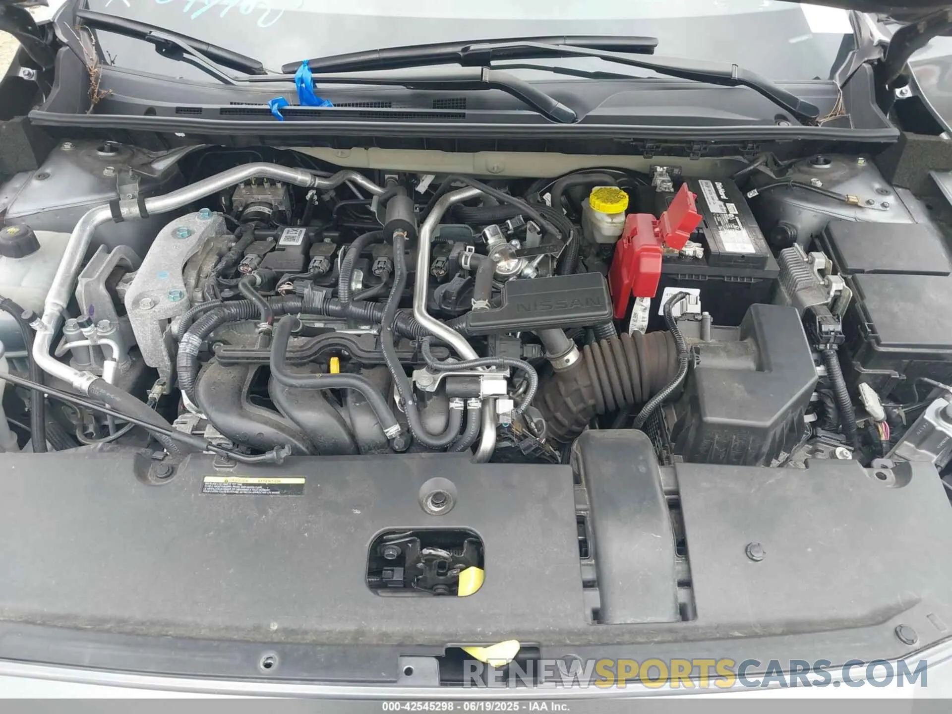 10 fotografías del automóvil dañado 3N1AB8CV8NY254852 NISSAN SENTRA 2022