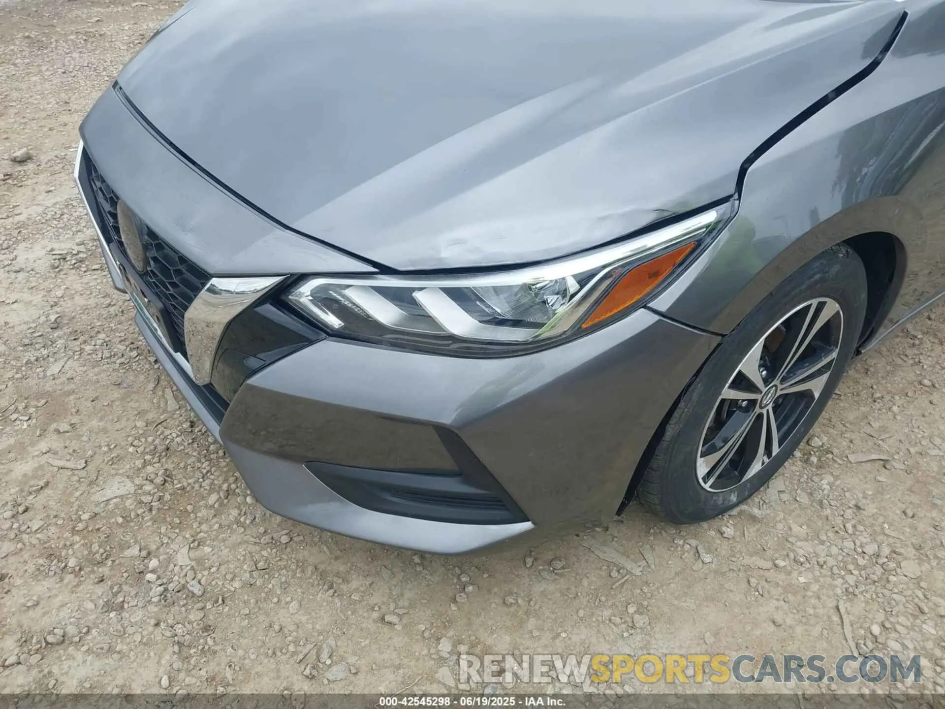 6 fotografías del automóvil dañado 3N1AB8CV8NY254852 NISSAN SENTRA 2022