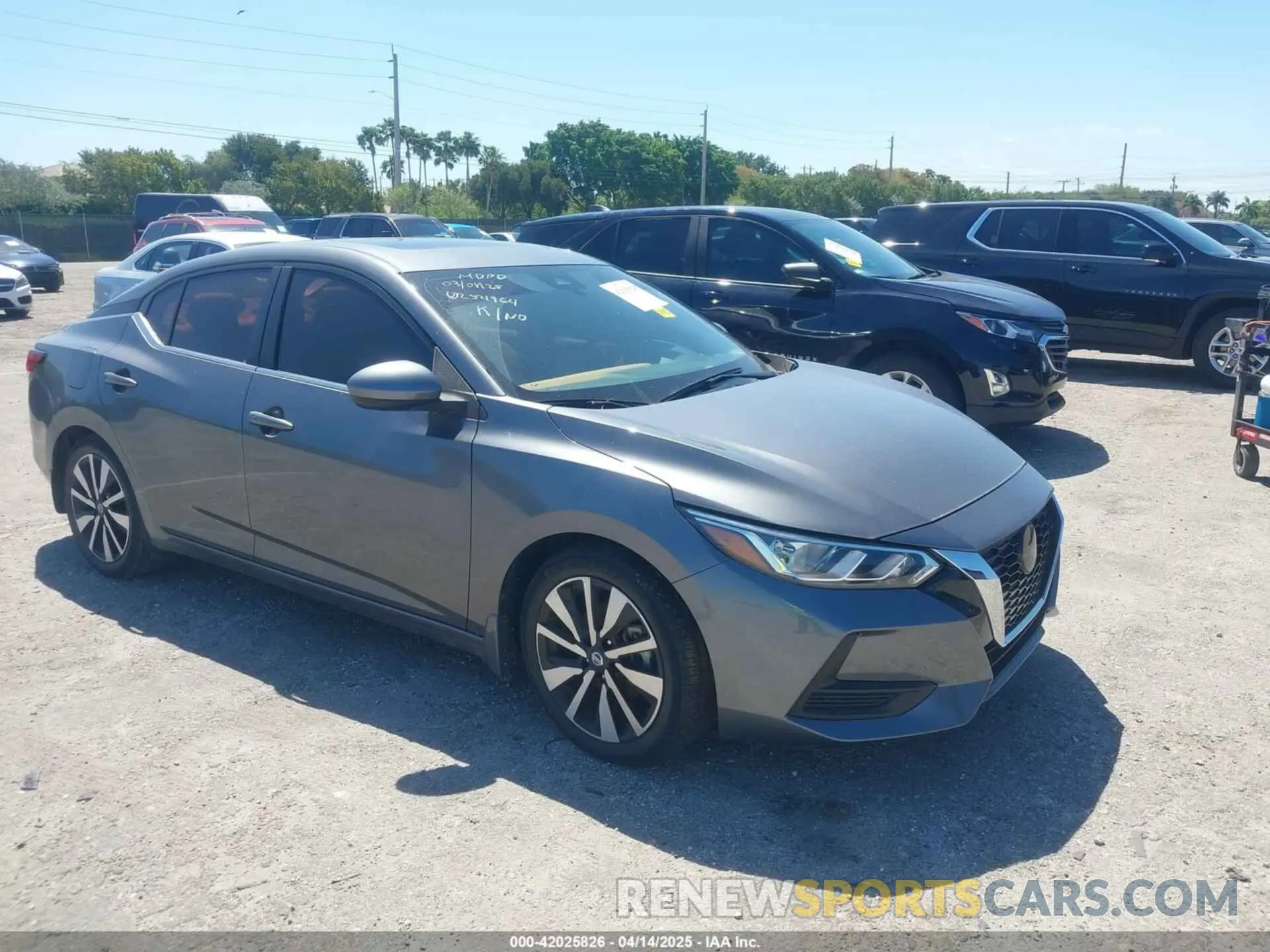 1 fotografías del automóvil dañado 3N1AB8CV8NY254964 NISSAN SENTRA 2022