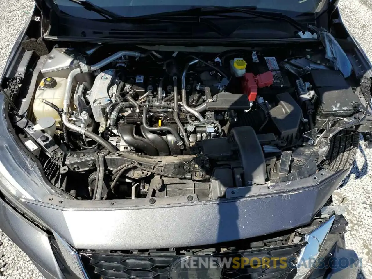 11 fotografías del automóvil dañado 3N1AB8CV8NY261672 NISSAN SENTRA 2022