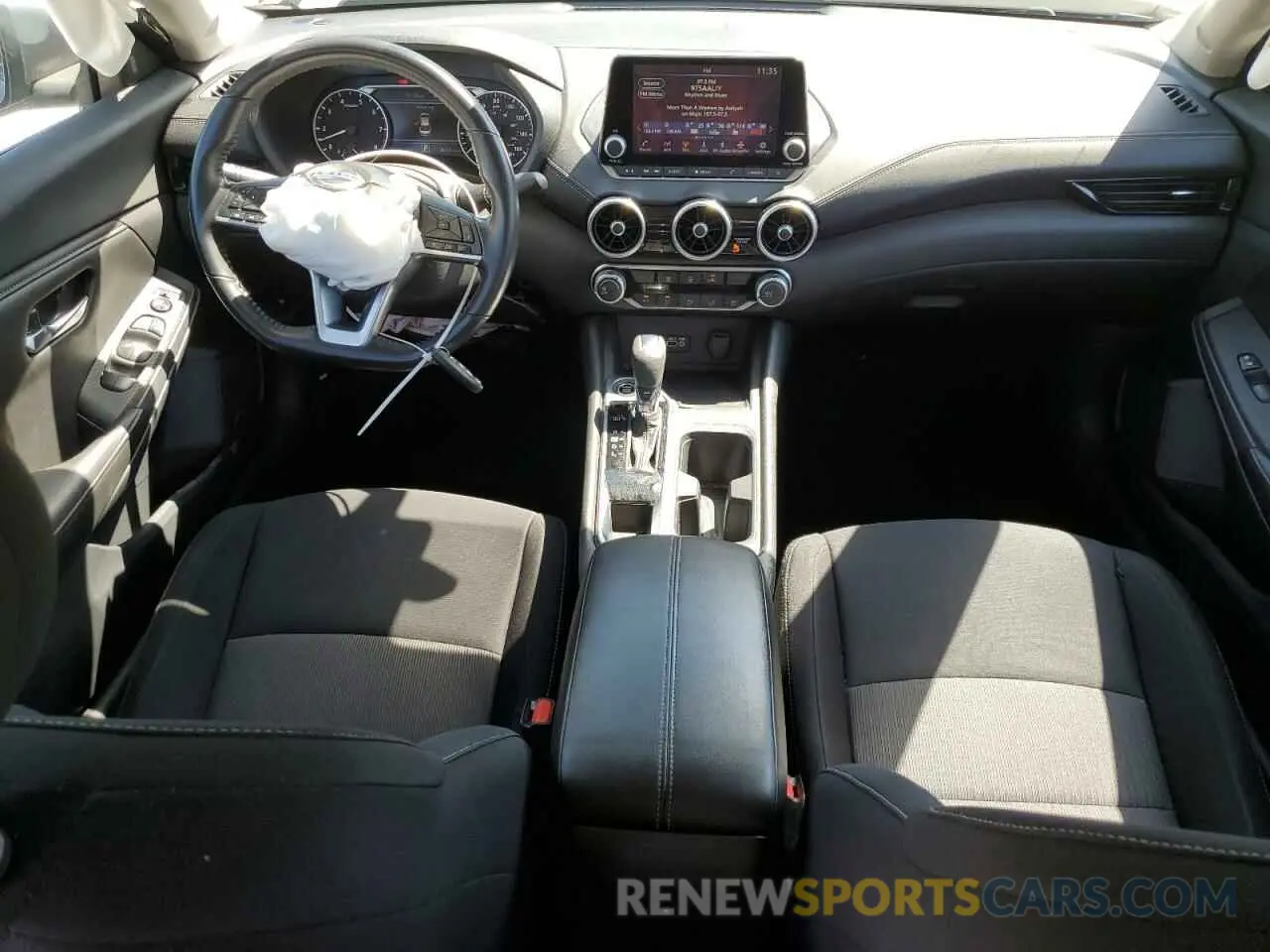 8 fotografías del automóvil dañado 3N1AB8CV8NY261672 NISSAN SENTRA 2022