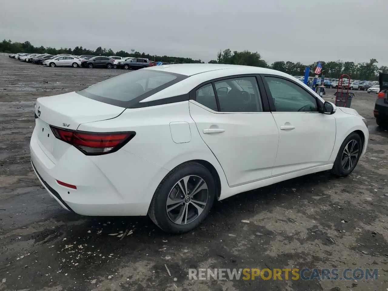 3 fotografías del automóvil dañado 3N1AB8CV8NY265253 NISSAN SENTRA 2022