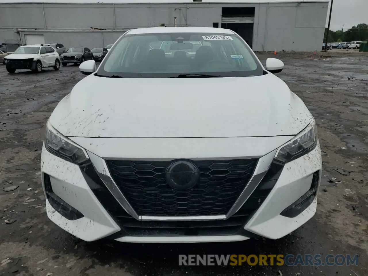5 fotografías del automóvil dañado 3N1AB8CV8NY265253 NISSAN SENTRA 2022