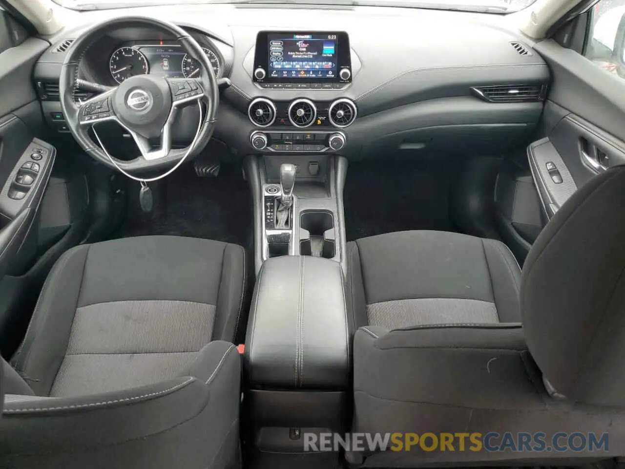 8 fotografías del automóvil dañado 3N1AB8CV8NY265253 NISSAN SENTRA 2022