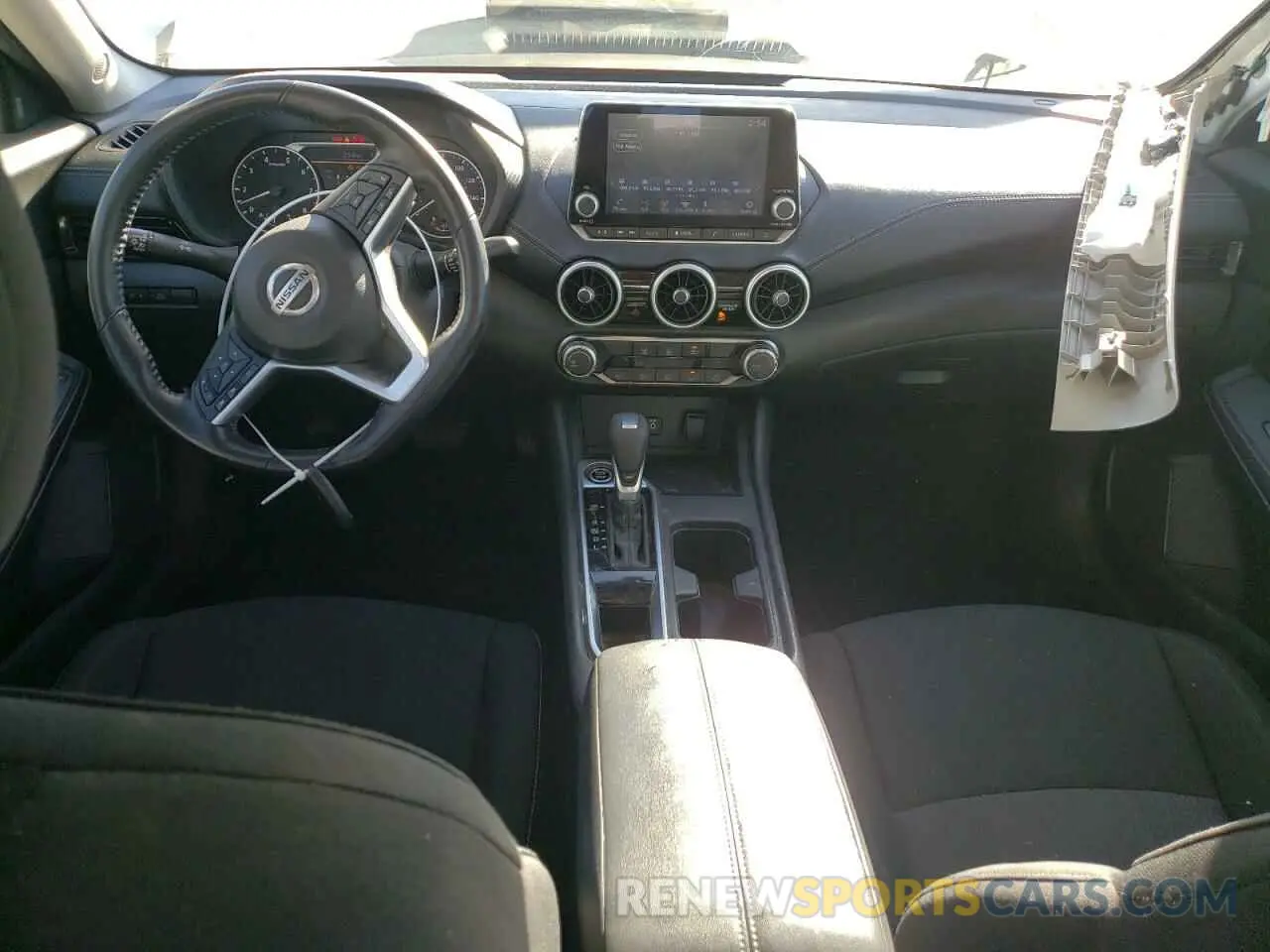 8 fotografías del automóvil dañado 3N1AB8CV8NY271618 NISSAN SENTRA 2022