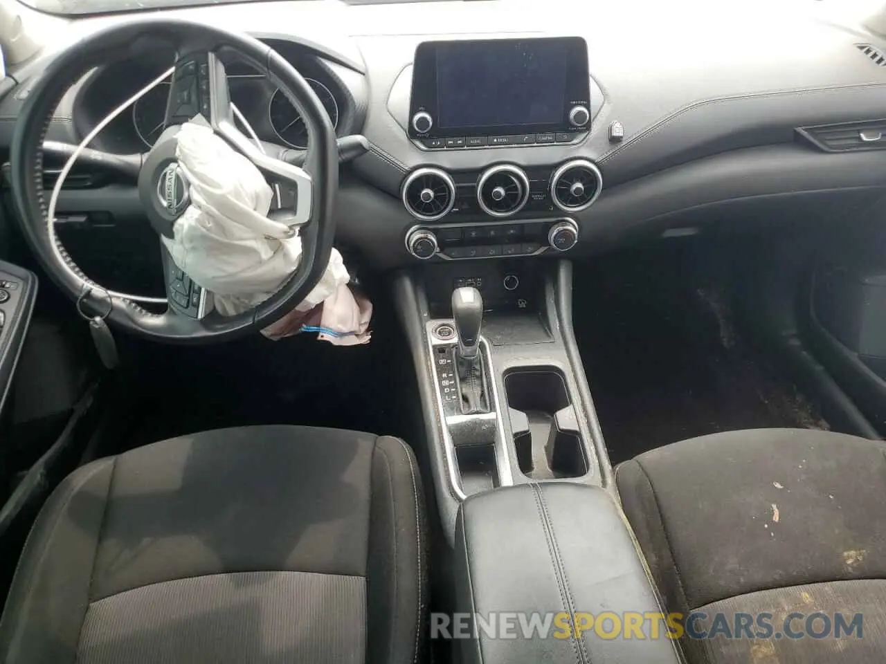 8 fotografías del automóvil dañado 3N1AB8CV8NY273417 NISSAN SENTRA 2022