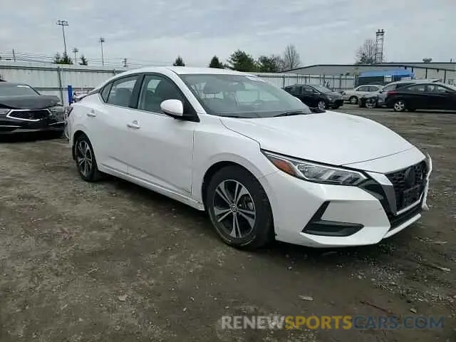 11 fotografías del automóvil dañado 3N1AB8CV8NY274003 NISSAN SENTRA 2022