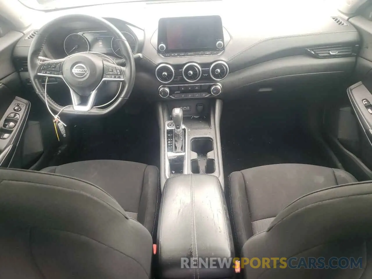 8 fotografías del automóvil dañado 3N1AB8CV8NY274003 NISSAN SENTRA 2022
