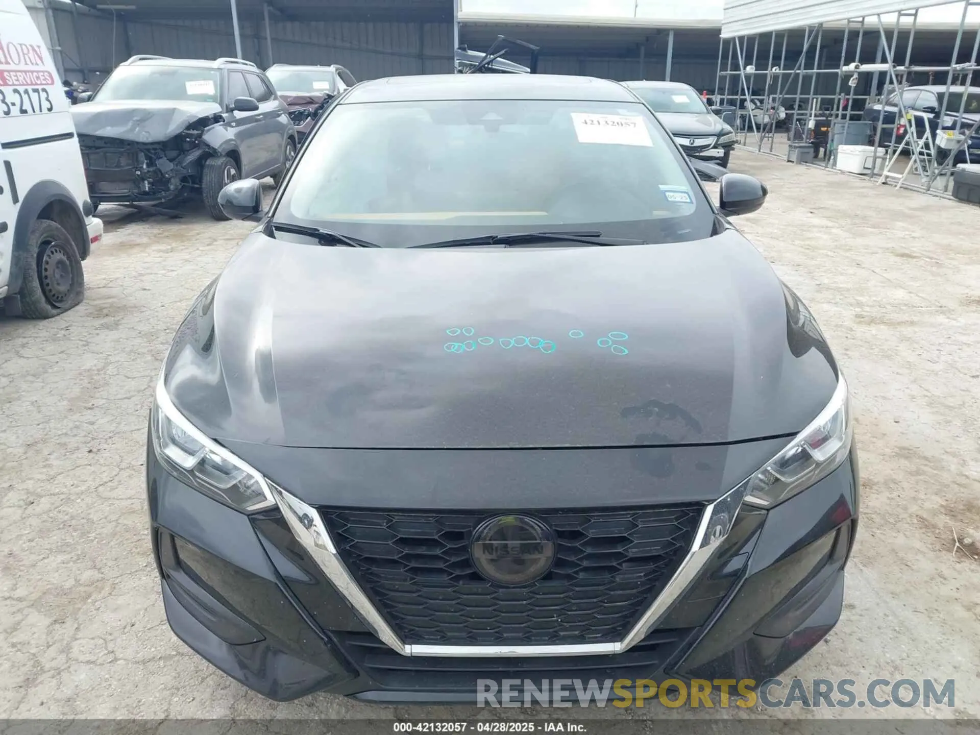 12 fotografías del automóvil dañado 3N1AB8CV8NY279623 NISSAN SENTRA 2022