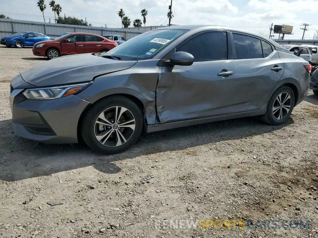 1 fotografías del automóvil dañado 3N1AB8CV8NY286183 NISSAN SENTRA 2022