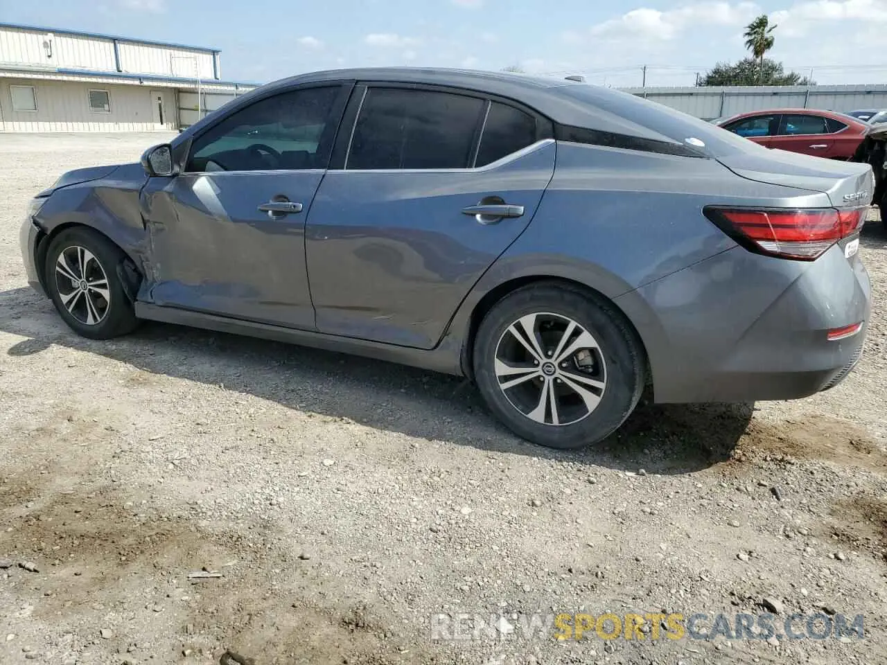 2 fotografías del automóvil dañado 3N1AB8CV8NY286183 NISSAN SENTRA 2022