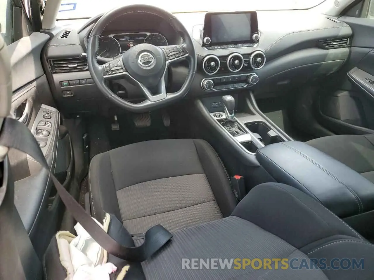 8 fotografías del automóvil dañado 3N1AB8CV8NY286183 NISSAN SENTRA 2022