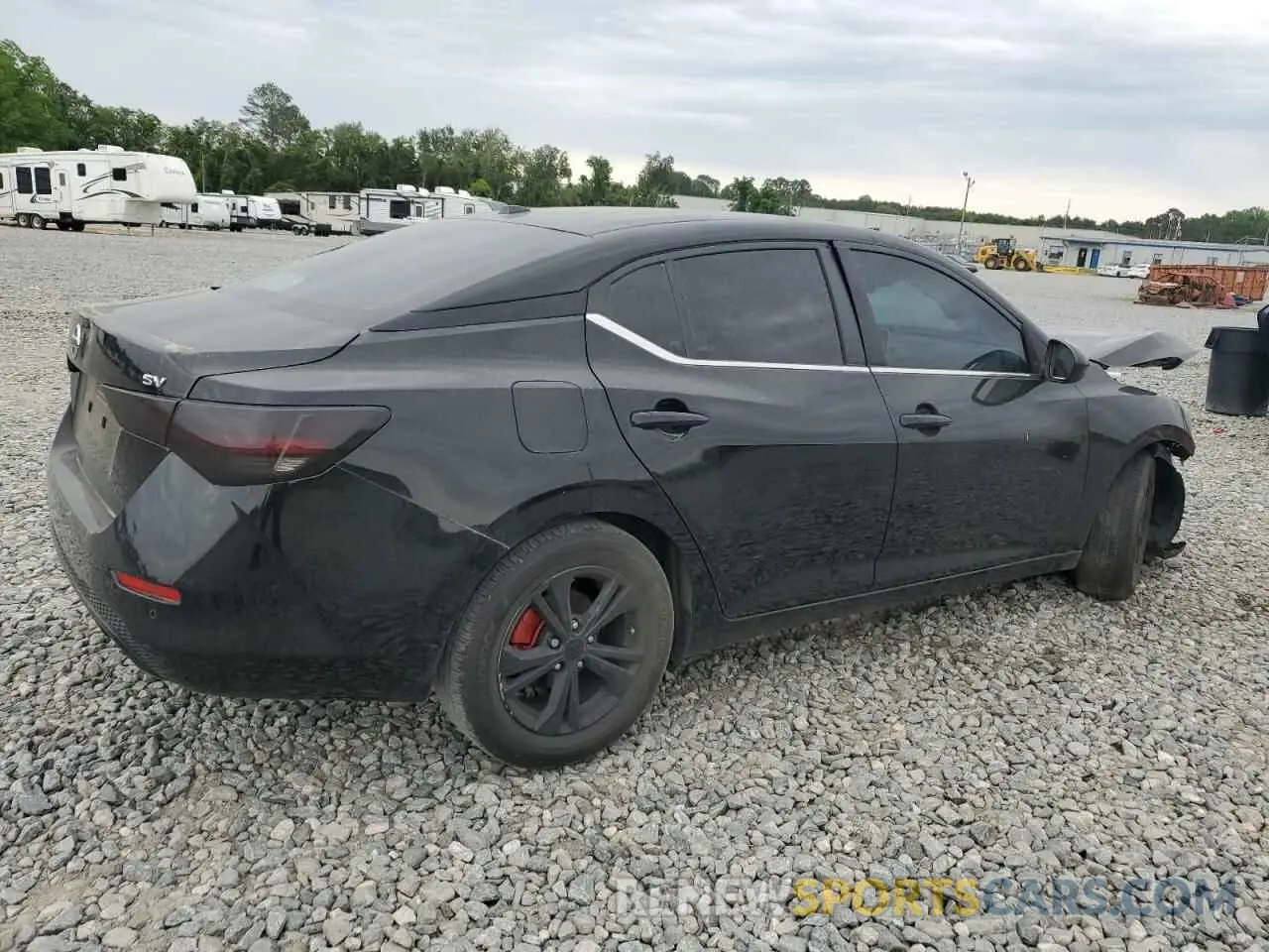 3 fotografías del automóvil dañado 3N1AB8CV8NY316962 NISSAN SENTRA 2022