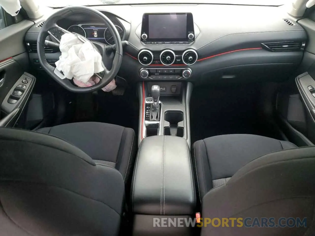 8 fotografías del automóvil dañado 3N1AB8CV8NY316962 NISSAN SENTRA 2022