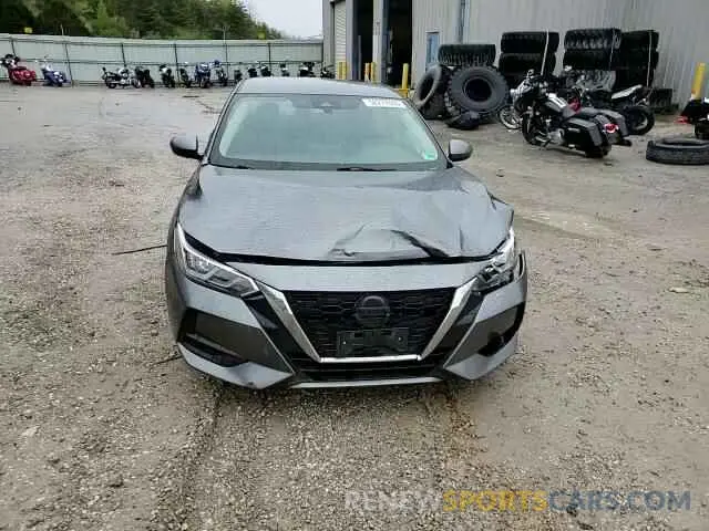 11 fotografías del automóvil dañado 3N1AB8CV9NY211203 NISSAN SENTRA 2022