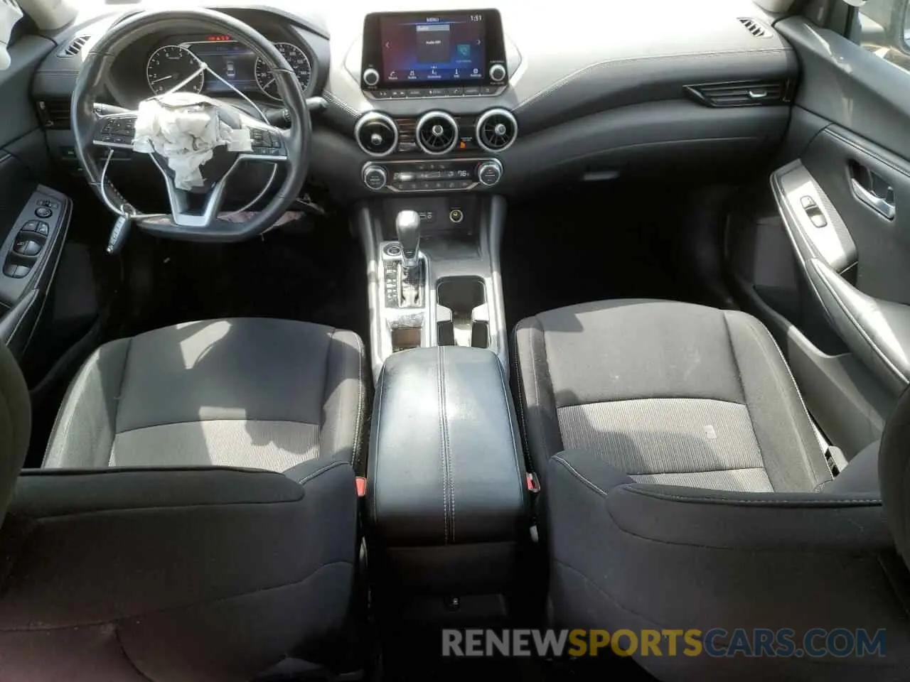 8 fotografías del automóvil dañado 3N1AB8CV9NY211203 NISSAN SENTRA 2022