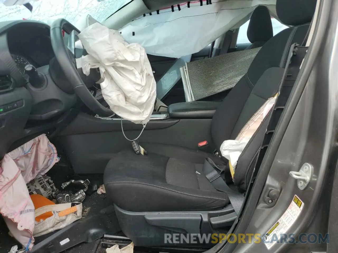 7 fotografías del automóvil dañado 3N1AB8CV9NY214599 NISSAN SENTRA 2022