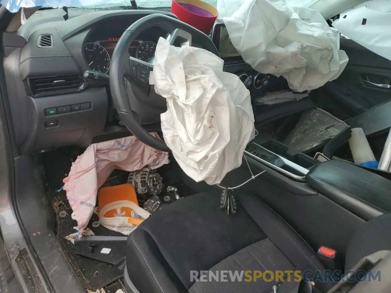 8 fotografías del automóvil dañado 3N1AB8CV9NY214599 NISSAN SENTRA 2022