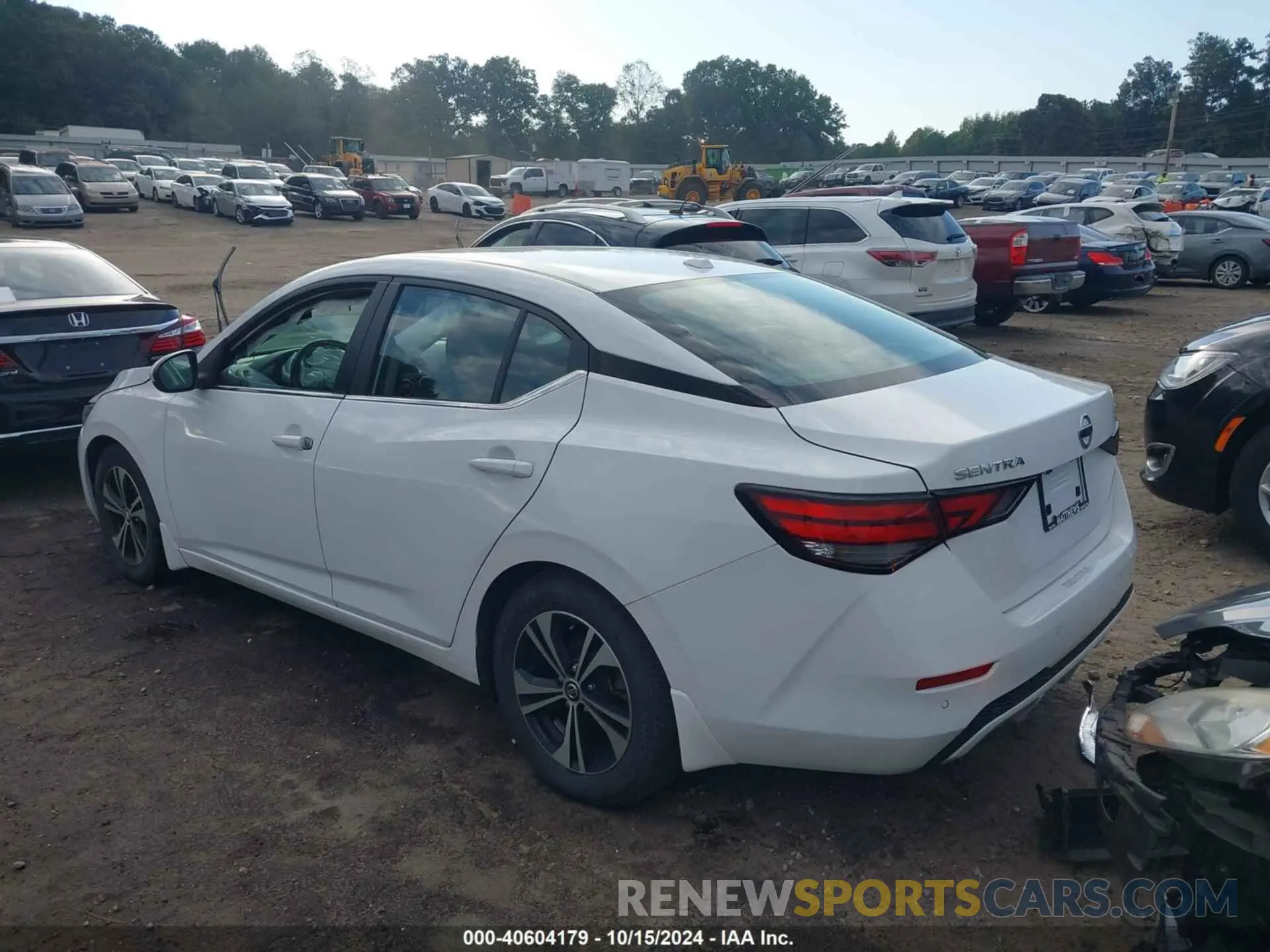 3 fotografías del automóvil dañado 3N1AB8CV9NY220287 NISSAN SENTRA 2022
