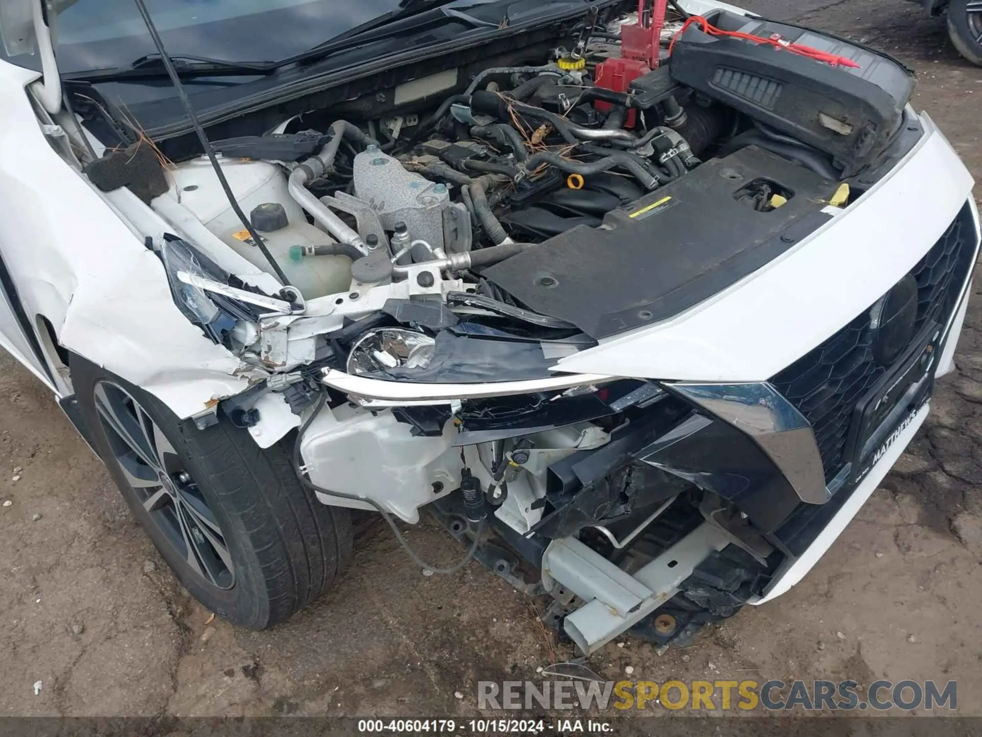 6 fotografías del automóvil dañado 3N1AB8CV9NY220287 NISSAN SENTRA 2022