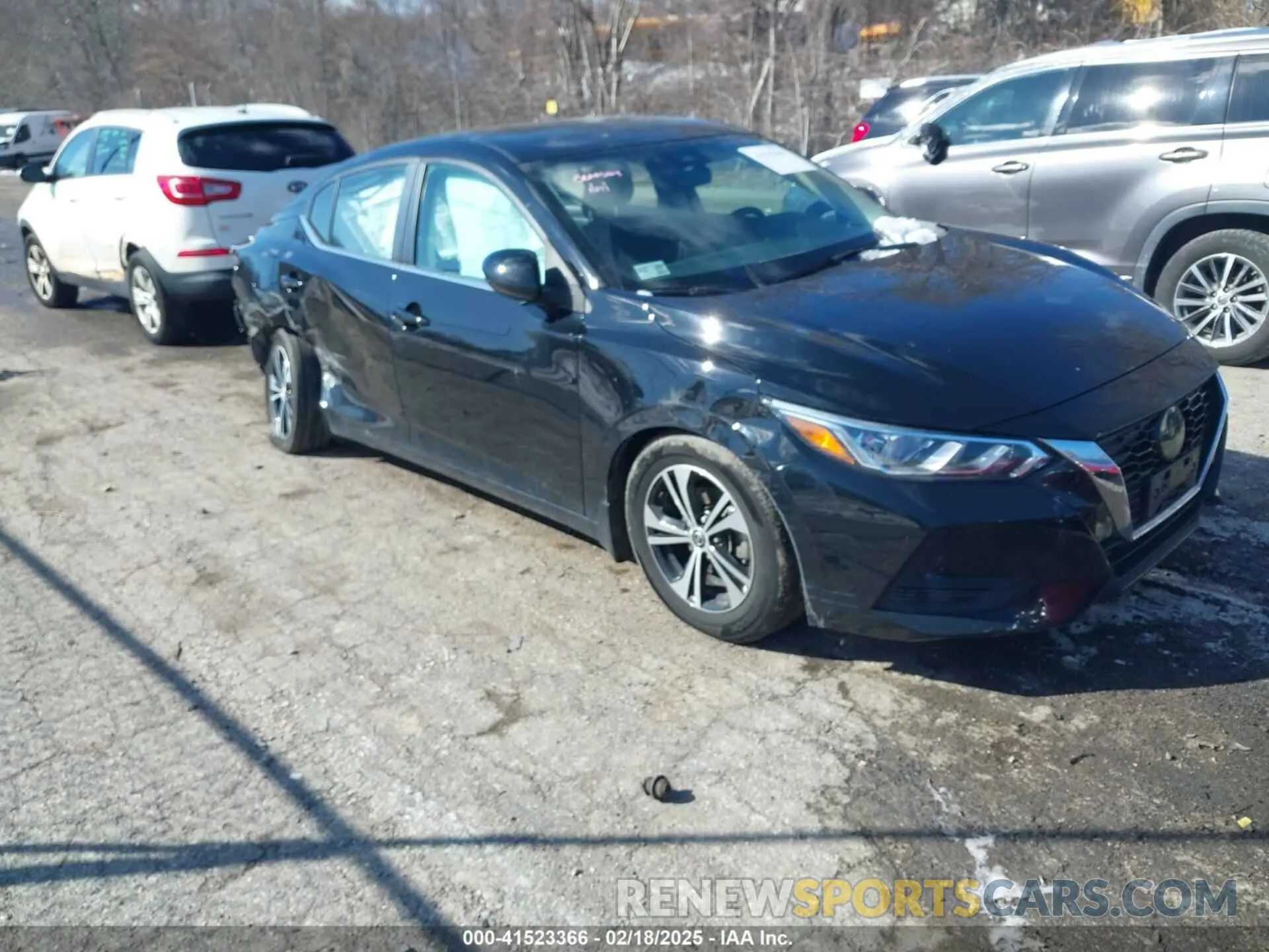 1 fotografías del automóvil dañado 3N1AB8CV9NY235680 NISSAN SENTRA 2022