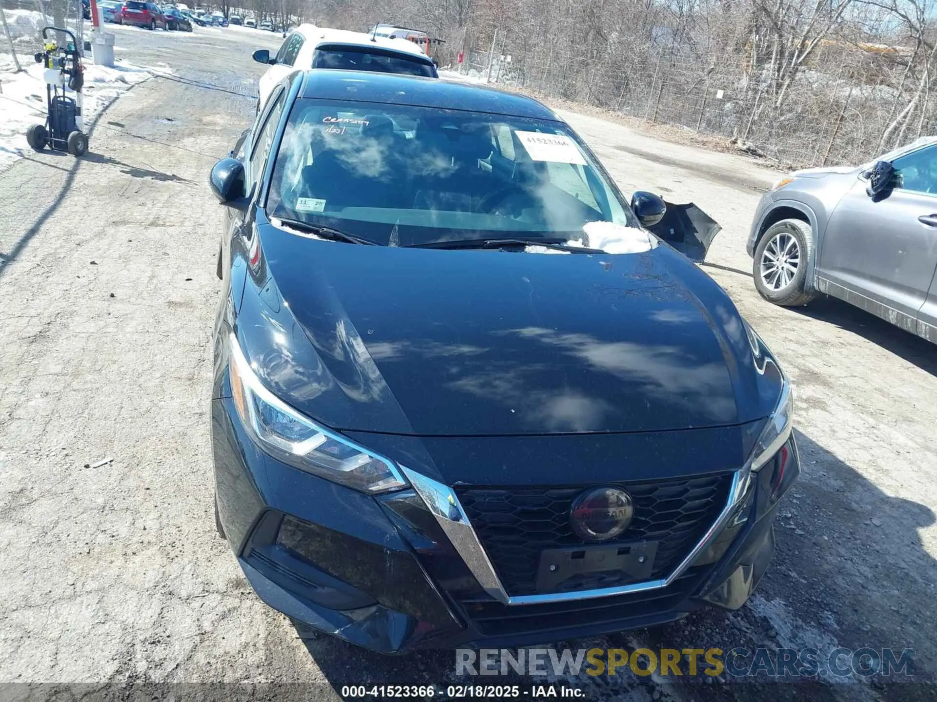 13 fotografías del automóvil dañado 3N1AB8CV9NY235680 NISSAN SENTRA 2022