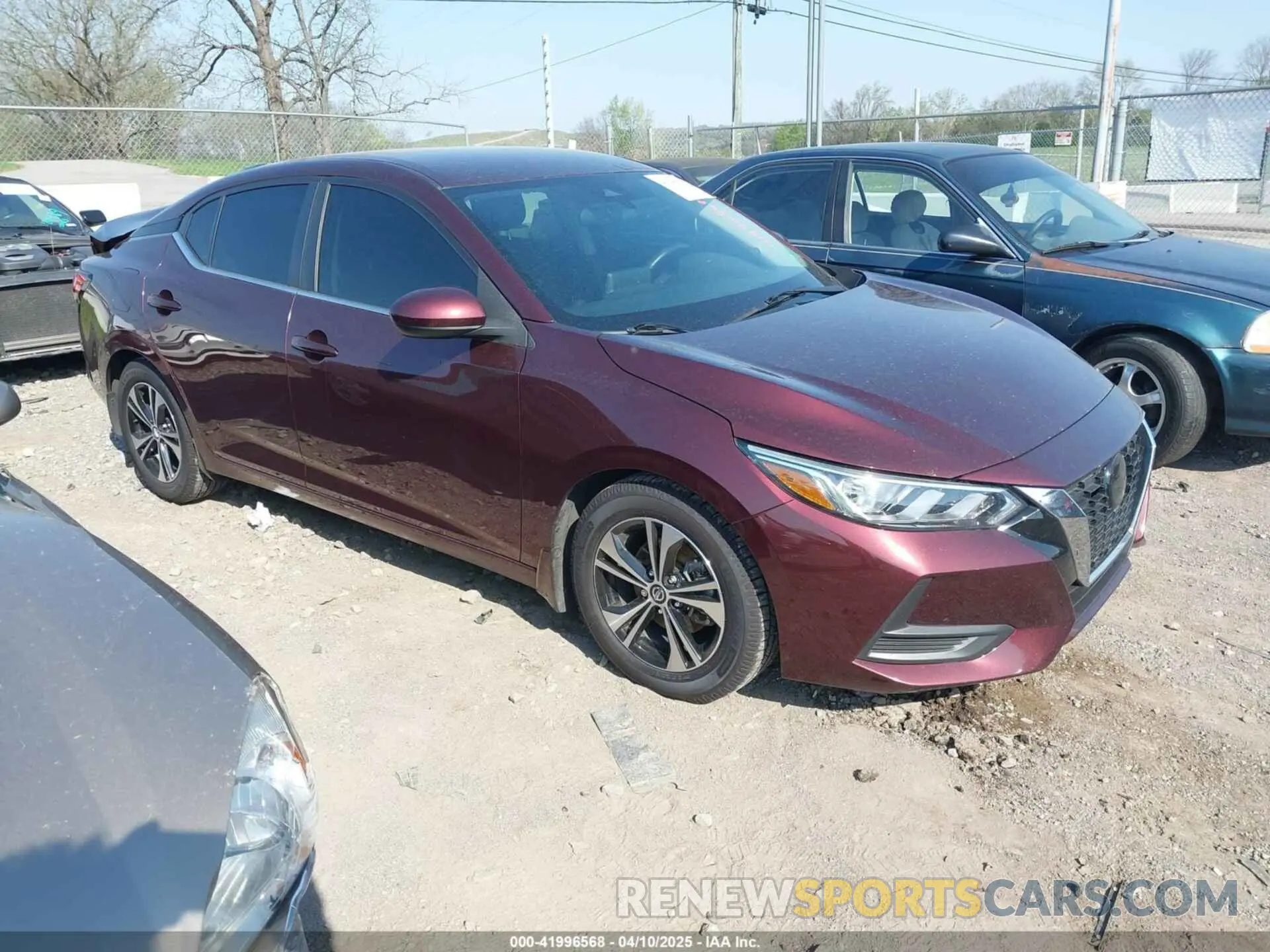 1 fotografías del automóvil dañado 3N1AB8CV9NY245903 NISSAN SENTRA 2022