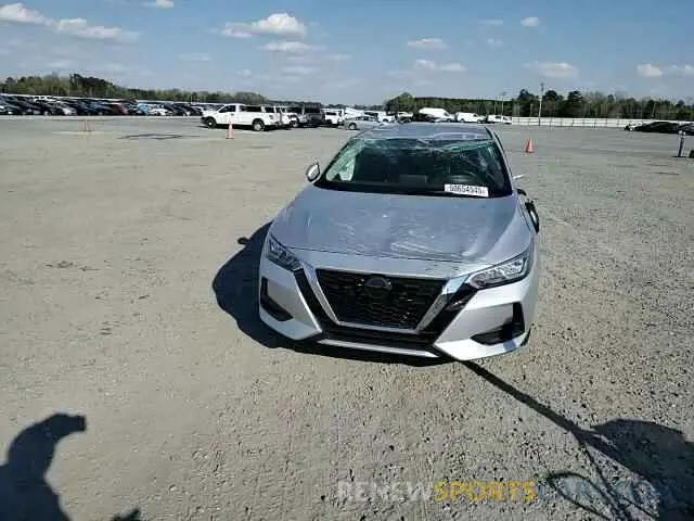 11 fotografías del automóvil dañado 3N1AB8CV9NY246453 NISSAN SENTRA 2022